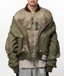 【MIHARAYASUHIRO】LAYERED BOMBER JACKET