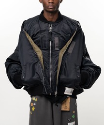 【MIHARAYASUHIRO】LAYERED BOMBER JACKET