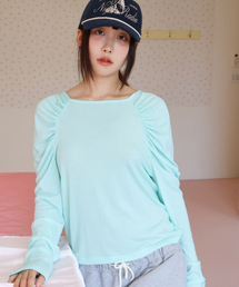 ［New］Shiring ロングスリーブトップ_Mint