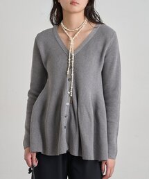 2WAYペプラムニット 秋服