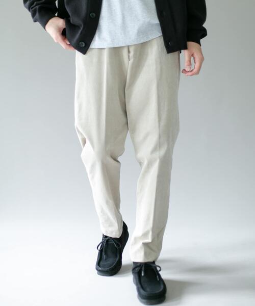 URBAN RESEARCH DOORS（アーバンリサーチドアーズ）の「『XLサイズ/WEB限定』『UR TECH』コーデュロイトラウザー（その他パンツ・メンズ・チャコールグレー/ベージュ/ホワイト/ブラウン・LARGE/X-LARGE/SMALL/MEDIUM）」の8枚目の写真