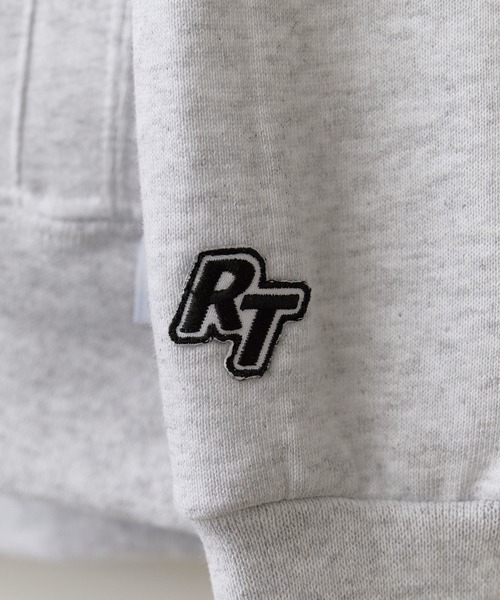 Russell Athletic(ラッセルアスレティック)の「【ROOPTOKYO別注】Russell Athletic/ラッセルアスレティック DRI POWER FLEECE ピスネーム プルオーバーパーカー メンズ レディース 刺繍 ブランドロゴ 保温 2026秋冬 秋服 冬服(パーカー・メンズ・ホワイト/ブラック/グレー/クリアレッド・S/M/L/XL/XXL)」の9枚目の写真