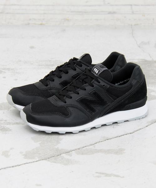 NEW BALANCE（ニューバランス）の「＜new balance（ニューバランス）＞∵WR996 スニーカー ◆（スニーカー・レディース・ホワイト/ブラック/シルバー・23cm/23.5cm/24.5cm/25cm/24cm）」の5枚目の写真