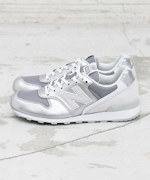NEW BALANCE（ニューバランス）の「＜new balance（ニューバランス）＞∵WR996 スニーカー ◆（スニーカー・レディース・ホワイト/ブラック/シルバー・23cm/23.5cm/24.5cm/25cm/24cm）」の7枚目の写真