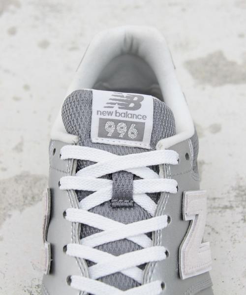 NEW BALANCE（ニューバランス）の「＜new balance（ニューバランス）＞∵WR996 スニーカー ◆（スニーカー・レディース・ホワイト/ブラック/シルバー・23cm/23.5cm/24.5cm/25cm/24cm）」の10枚目の写真