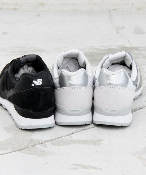 NEW BALANCE（ニューバランス）の「＜new balance（ニューバランス）＞∵WR996 スニーカー ◆（スニーカー・レディース・ホワイト/ブラック/シルバー・23cm/23.5cm/24.5cm/25cm/24cm）」の14枚目の写真