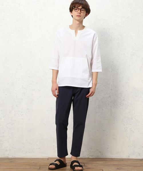 green label relaxing（グリーンレーベルリラクシング）の「KC 2WAY/STRC ポケッタブル UP 9分丈パンツ（その他パンツ・メンズ・ネイビー/ブラック・SMALL/MEDIUM/LARGE/X-LARGE）」の14枚目の写真