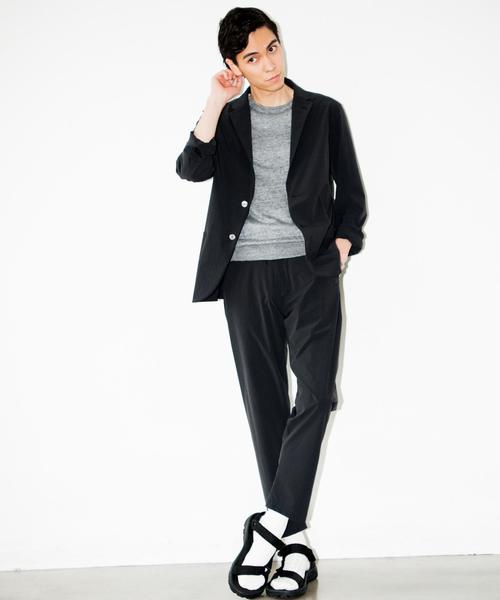 green label relaxing（グリーンレーベルリラクシング）の「KC 2WAY/STRC ポケッタブル UP 9分丈パンツ（その他パンツ・メンズ・ネイビー/ブラック・SMALL/MEDIUM/LARGE/X-LARGE）」の3枚目の写真