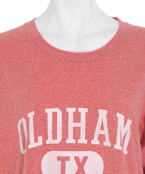Ungrid(アングリッド)の「【Casual】OLDHAMプリントTシャツ(Tシャツ/カットソー・レディース・オフホワイト/グレー/レッド・FREE)」の7枚目の写真