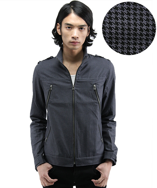 SHIPS JET BLUE（シップスジェットブルー）の「TWIN ZIP SHIRT/BLOUSON（ブルゾン・メンズ・ブラック/グレー系その他/グレー・SMALL/MEDIUM/LARGE）」の9枚目の写真