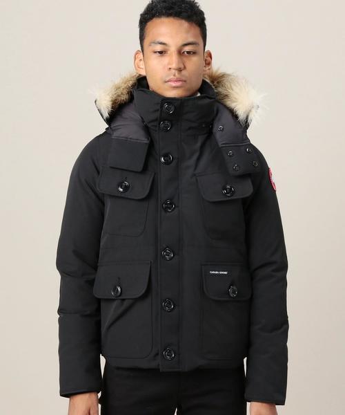 CANADA GOOSE（カナダグース）の「＜CANADA GOOSE（カナダグース）＞ RUSSELL/ダウンジャケット（ダウンジャケット/コート・メンズ・ブラック/オリーブ・SMALL/MEDIUM/X-SMALL/LARGE）」の18枚目の写真