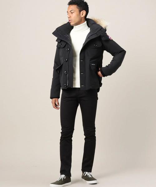 CANADA GOOSE（カナダグース）の「＜CANADA GOOSE（カナダグース）＞ RUSSELL/ダウンジャケット（ダウンジャケット/コート・メンズ・ブラック/オリーブ・SMALL/MEDIUM/X-SMALL/LARGE）」の11枚目の写真