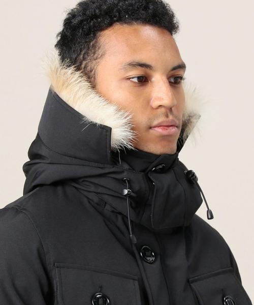 CANADA GOOSE（カナダグース）の「＜CANADA GOOSE（カナダグース）＞ RUSSELL/ダウンジャケット（ダウンジャケット/コート・メンズ・ブラック/オリーブ・SMALL/MEDIUM/X-SMALL/LARGE）」の12枚目の写真