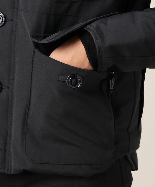 CANADA GOOSE（カナダグース）の「＜CANADA GOOSE（カナダグース）＞ RUSSELL/ダウンジャケット（ダウンジャケット/コート・メンズ・ブラック/オリーブ・SMALL/MEDIUM/X-SMALL/LARGE）」の6枚目の写真