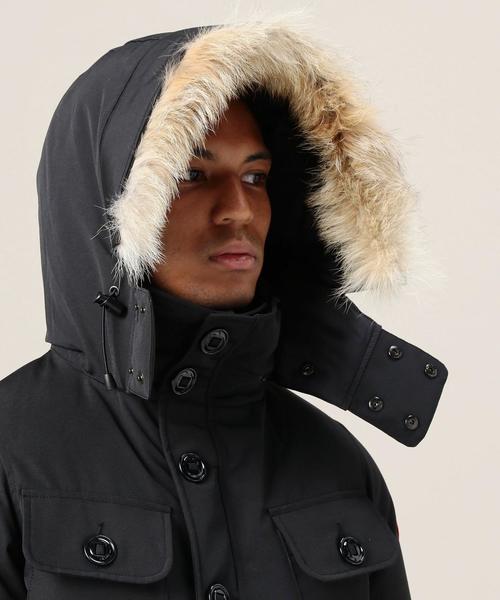 CANADA GOOSE（カナダグース）の「＜CANADA GOOSE（カナダグース）＞ RUSSELL/ダウンジャケット（ダウンジャケット/コート・メンズ・ブラック/オリーブ・SMALL/MEDIUM/X-SMALL/LARGE）」の8枚目の写真