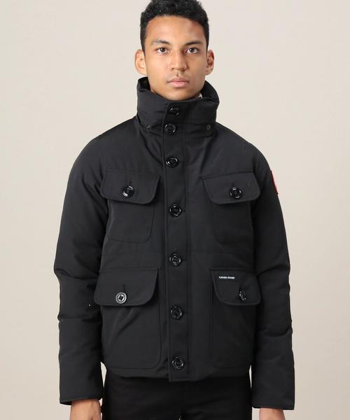 CANADA GOOSE（カナダグース）の「＜CANADA GOOSE（カナダグース）＞ RUSSELL/ダウンジャケット（ダウンジャケット/コート・メンズ・ブラック/オリーブ・SMALL/MEDIUM/X-SMALL/LARGE）」の3枚目の写真