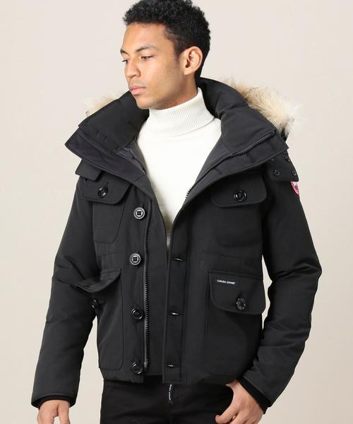 CANADA GOOSE（カナダグース）の「＜CANADA GOOSE（カナダグース）＞ RUSSELL/ダウンジャケット（ダウンジャケット/コート・メンズ・ブラック/オリーブ・SMALL/MEDIUM/X-SMALL/LARGE）」の4枚目の写真