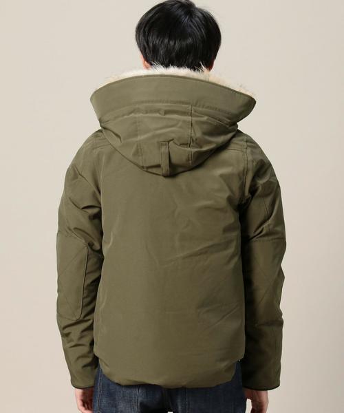 CANADA GOOSE（カナダグース）の「＜CANADA GOOSE（カナダグース）＞ RUSSELL/ダウンジャケット（ダウンジャケット/コート・メンズ・ブラック/オリーブ・SMALL/MEDIUM/X-SMALL/LARGE）」の20枚目の写真