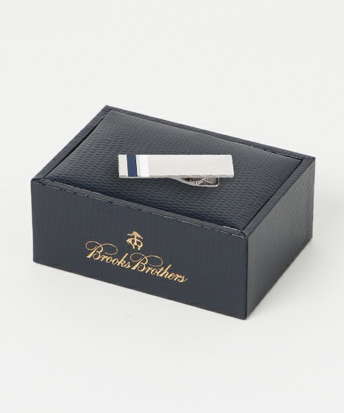 Brooks Brothers ブルックスブラザーズ の エナメルストライプ タイバー ネクタイピン Wear