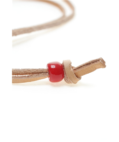 HYSTERIC MINI（ヒステリックミニ）の「MINI'S Teething ring ネックレス（ネックレス・キッズ・レッド・FREE）」の3枚目の写真