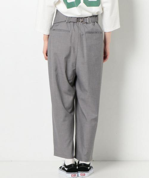 Another Edition(アナザーエディション)の「スラックスパンツ ベルト付◆(その他パンツ・レディース・ライトグレー・FREE)」の12枚目の写真