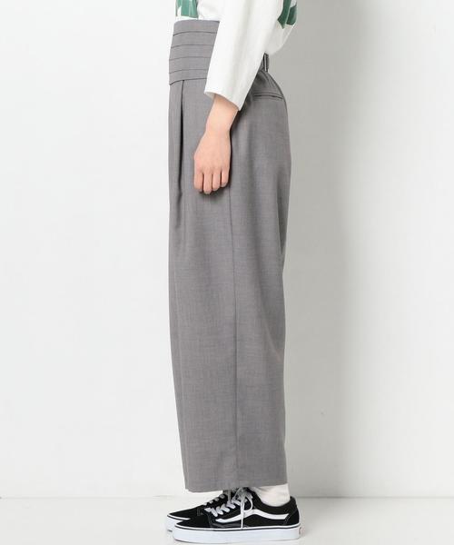 Another Edition(アナザーエディション)の「スラックスパンツ ベルト付◆(その他パンツ・レディース・ライトグレー・FREE)」の14枚目の写真
