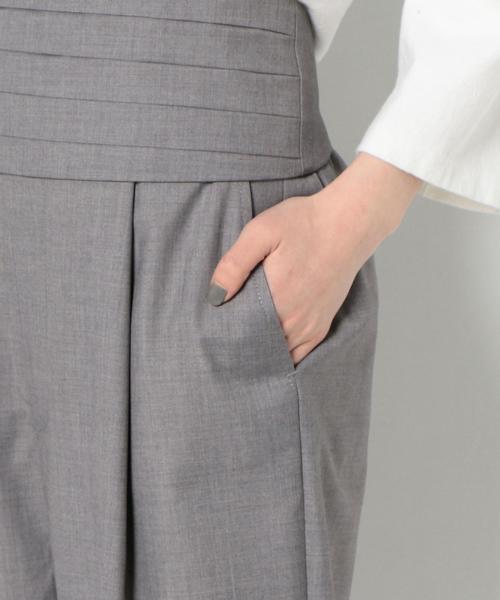 Another Edition(アナザーエディション)の「スラックスパンツ ベルト付◆(その他パンツ・レディース・ライトグレー・FREE)」の8枚目の写真