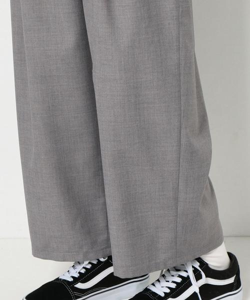 Another Edition(アナザーエディション)の「スラックスパンツ ベルト付◆(その他パンツ・レディース・ライトグレー・FREE)」の9枚目の写真