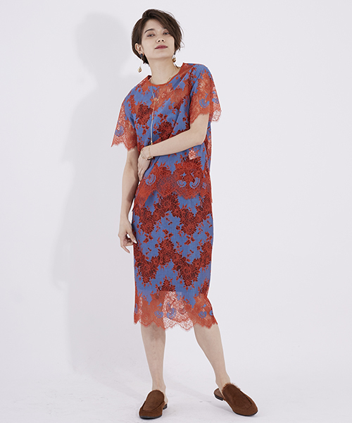 UNITED TOKYO（ユナイテッドトウキョウ）の「レーススカート（スカート・レディース・ピンク/ブラック/ブルー・1）」の13枚目の写真