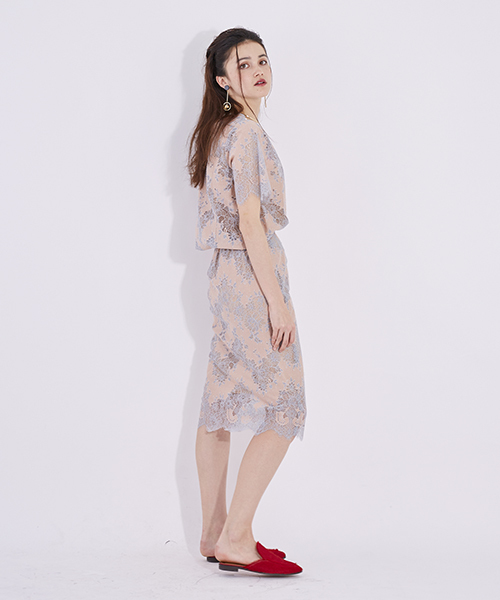 UNITED TOKYO（ユナイテッドトウキョウ）の「レーススカート（スカート・レディース・ピンク/ブラック/ブルー・1）」の14枚目の写真