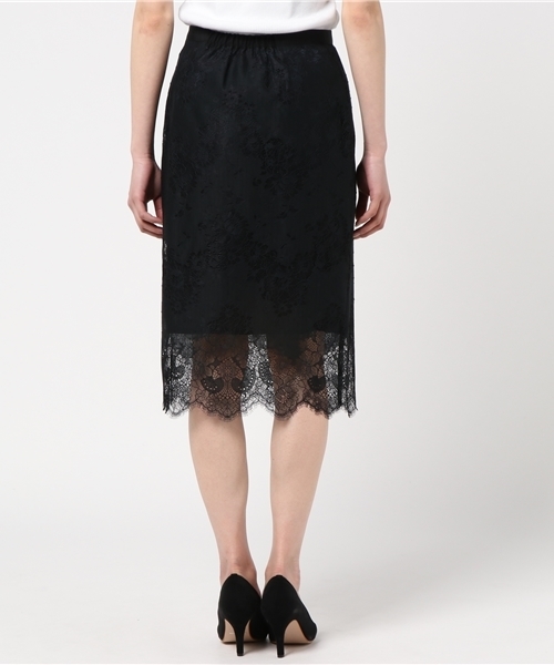 UNITED TOKYO（ユナイテッドトウキョウ）の「レーススカート（スカート・レディース・ピンク/ブラック/ブルー・1）」の6枚目の写真