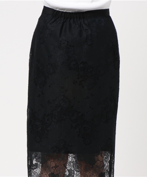 UNITED TOKYO（ユナイテッドトウキョウ）の「レーススカート（スカート・レディース・ピンク/ブラック/ブルー・1）」の8枚目の写真