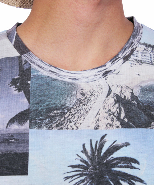 ８(eight)（エイト）の「パッチワーク 半袖Tシャツ ビーチT（Tシャツ/カットソー・メンズ・B/A/C・LARGE/MEDIUM）」の19枚目の写真