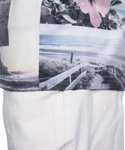 ８(eight)（エイト）の「パッチワーク 半袖Tシャツ ビーチT（Tシャツ/カットソー・メンズ・B/A/C・LARGE/MEDIUM）」の12枚目の写真