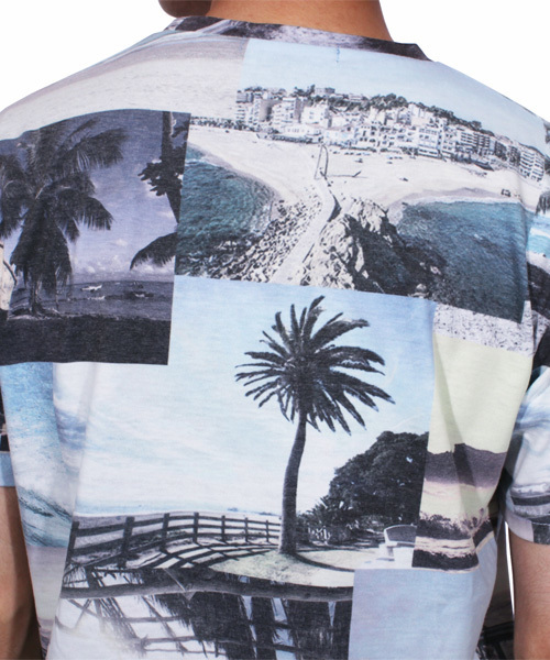 ８(eight)（エイト）の「パッチワーク 半袖Tシャツ ビーチT（Tシャツ/カットソー・メンズ・B/A/C・LARGE/MEDIUM）」の14枚目の写真