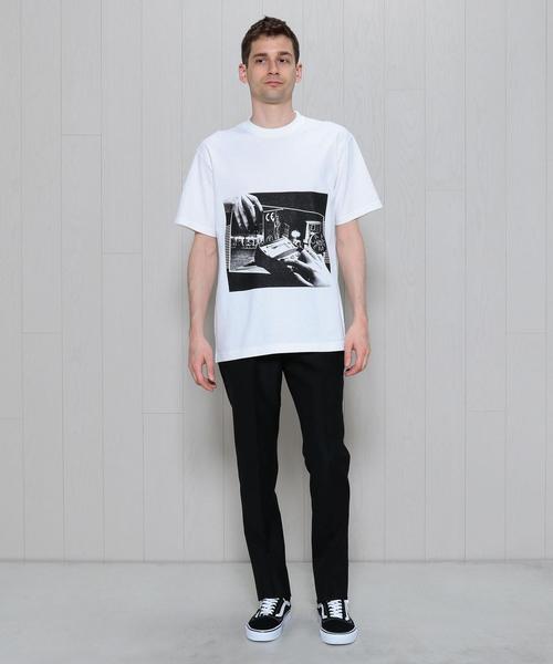 ◤*E様 c.e シーイー　シャツ C．E(シーイー) 23SSグラフィックTシャツ ホワイト サイズ XL