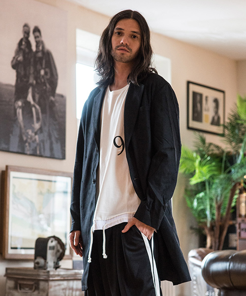 glamb(グラム)の「Tweed chester coat(チェスターコート・メンズ・グレー/ブラック・4/1/3/2/0)」の8枚目の写真