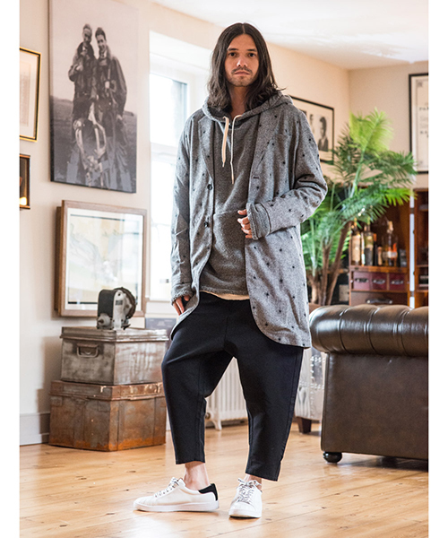 glamb(グラム)の「Tweed chester coat(チェスターコート・メンズ・グレー/ブラック・4/1/3/2/0)」の12枚目の写真