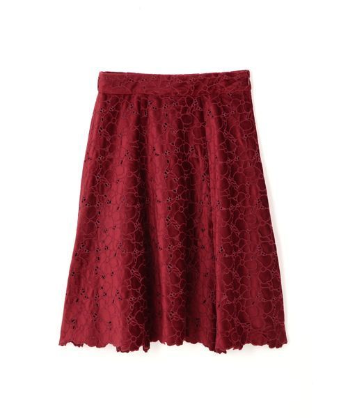 PROPORTION BODY DRESSING(プロポーションボディドレッシング)の「【美人百花 11月号掲載】スムースベロアエンブロイダリーフレアスカート(スカート・レディース・ピンク系その他/ピンク系その他2/ネイビー・1/2/3)」の10枚目の写真