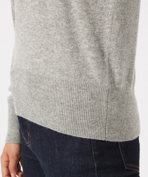 GLOBAL WORK（グローバルワーク）の「スワンジャガードプルオーバー長袖/765605（ニット/セーター・レディース・ネイビー/グリーン/グレー・FREE）」の12枚目の写真