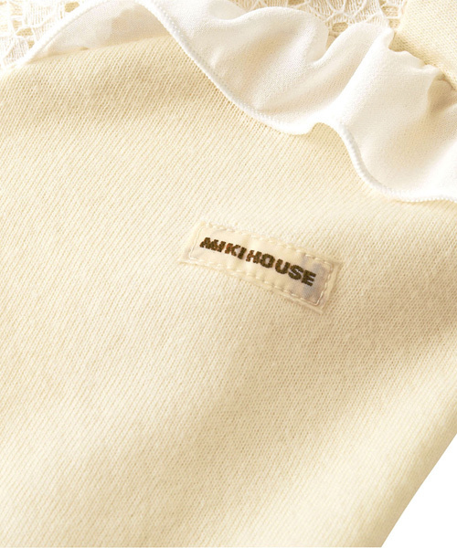 お花レースのツーウェイオール（ロンパース）｜MIKI HOUSE（ミキハウス）