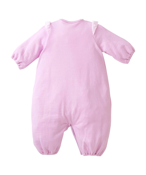 お花レースのツーウェイオール（ロンパース）｜MIKI HOUSE（ミキハウス）