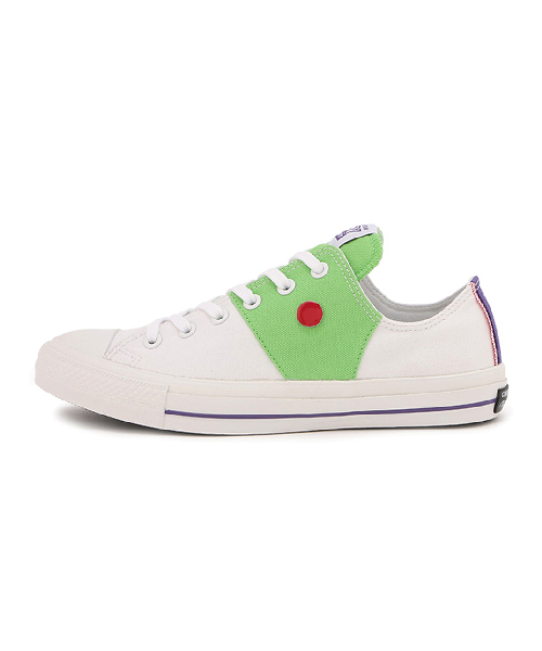 セール Converse コンバース オール スター 100 トイ ストーリー Bl オックス All Star 100 Toy Story Bl Ox ホワイト グリーン スニーカー Converse コンバース のファッション通販 Zozotown