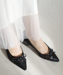 AmiAmi（アミアミ）の「3.5cmチャンキーヒールバレエパンプス（パンプス）」