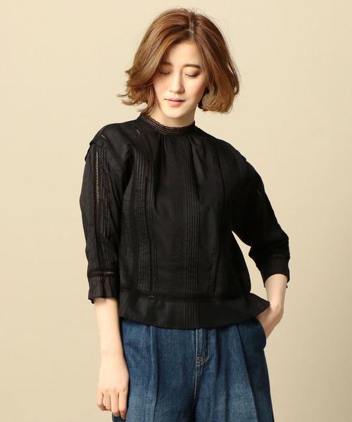 レディースファッション 「UNITED ARROWS」 7分袖ブラウス FREE 