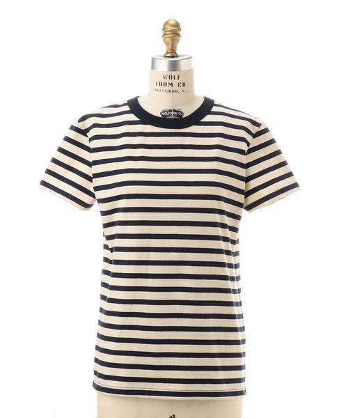 Drawer(ドゥロワー)の「<MAISON CORNICHON(メゾン・コルニション 通販正規品 ドゥロワー Tシャツ Tシャツ/カットソー(半袖/袖なし)