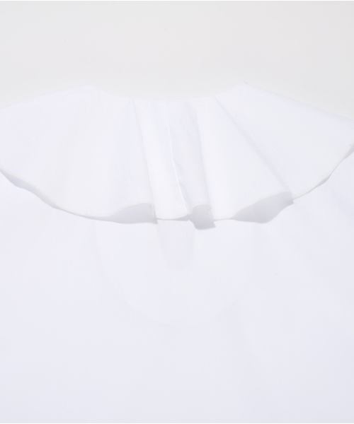 SUPERTHANKS（スーパーサンクス）の「フリルブラウス（シャツ/ブラウス・レディース・ホワイト/ブラック/モカ/ベージュ・FREE）」の12枚目の写真