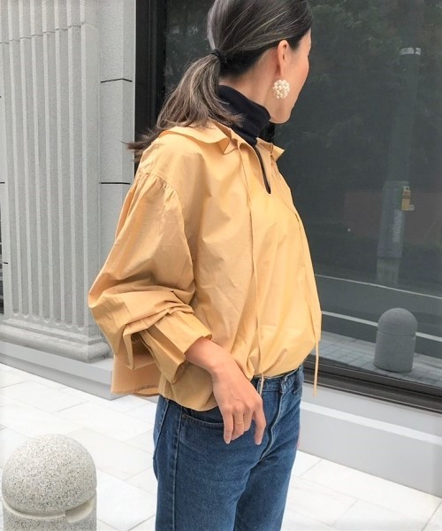 SUPERTHANKS（スーパーサンクス）の「フリルブラウス（シャツ/ブラウス・レディース・ホワイト/ブラック/モカ/ベージュ・FREE）」の22枚目の写真