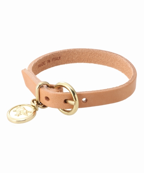 IL BISONTE（イルビゾンテ）の「IL BISONTE/ イルビゾンテ : チャームツキブレス＃（ブレスレット・メンズ・ブラック/ベージュ/ブラウン・FREE）」の3枚目の写真