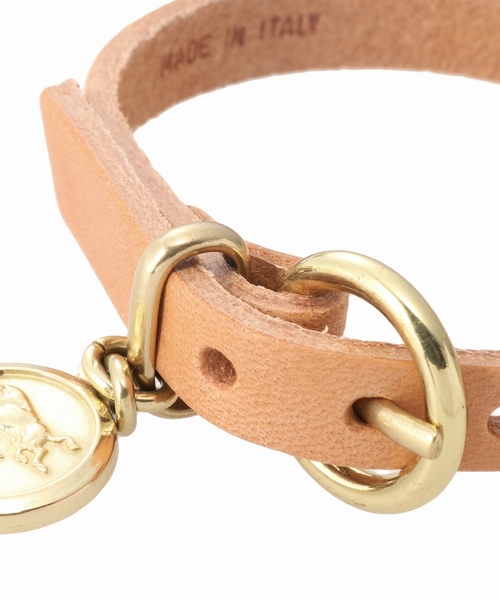 IL BISONTE（イルビゾンテ）の「IL BISONTE/ イルビゾンテ : チャームツキブレス＃（ブレスレット・メンズ・ブラック/ベージュ/ブラウン・FREE）」の6枚目の写真